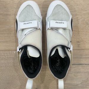 Nike SuperRep White and Black Women's Cycling Shoes